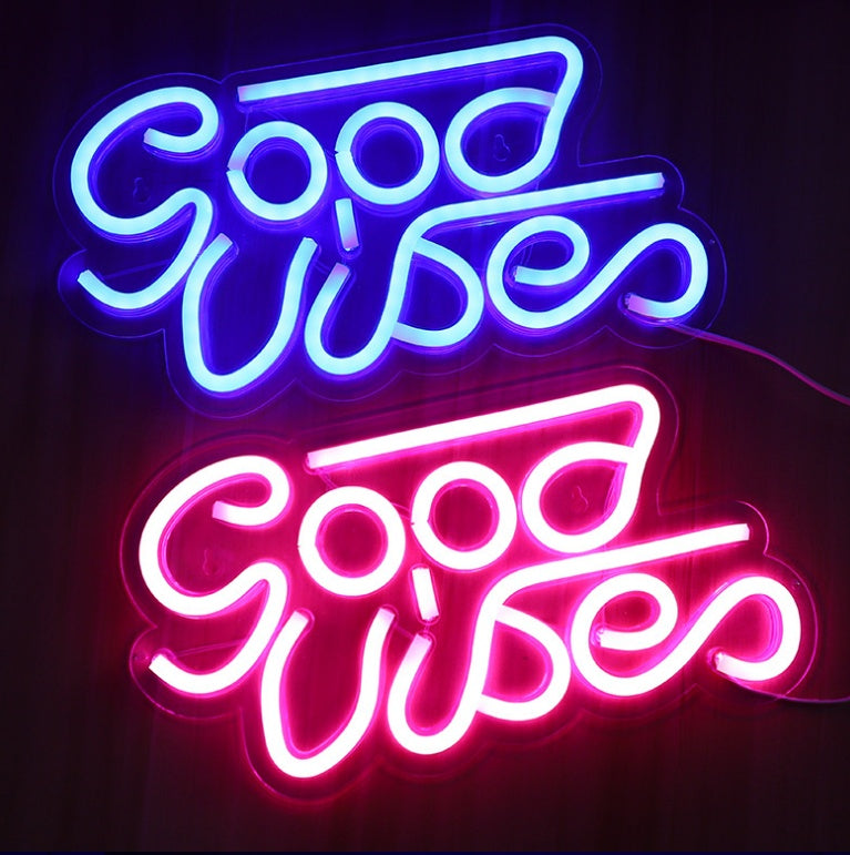 USB-powered LED neon wall sign – view 3