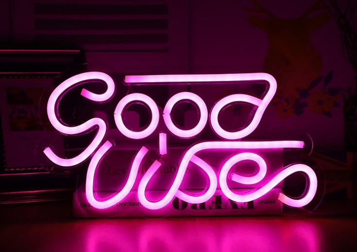 USB-powered LED neon wall sign – view 5