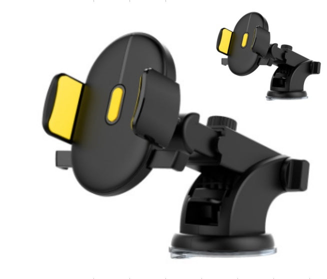 Telescopic dashboard car phone mount – view 3