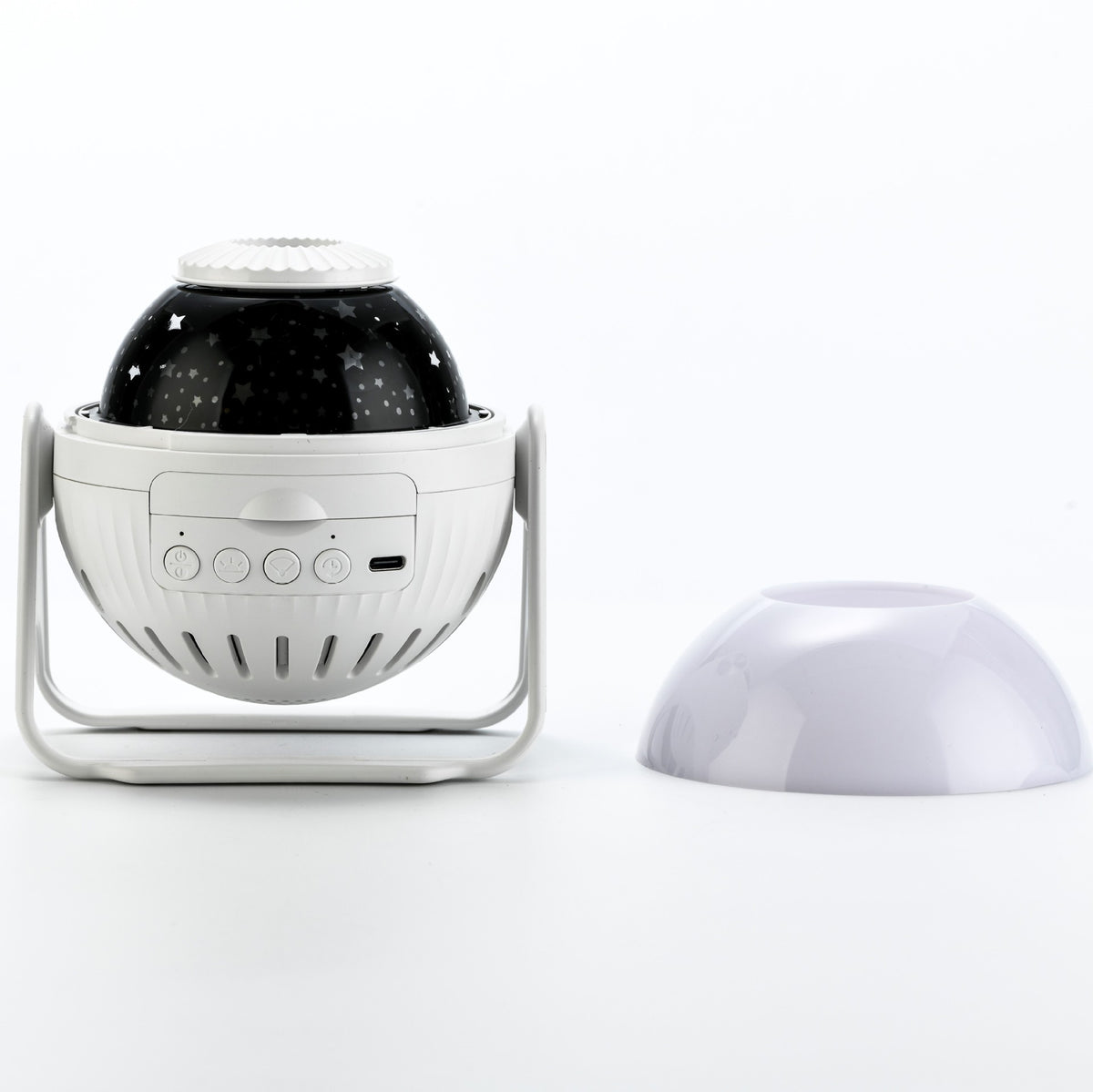 Galaxy star projector night light – view 3
