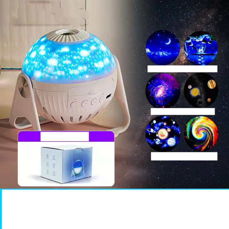 Galaxy star projector night light – view 9