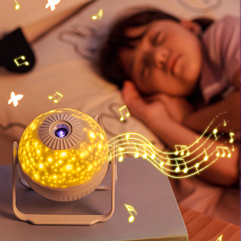 Galaxy star projector night light
