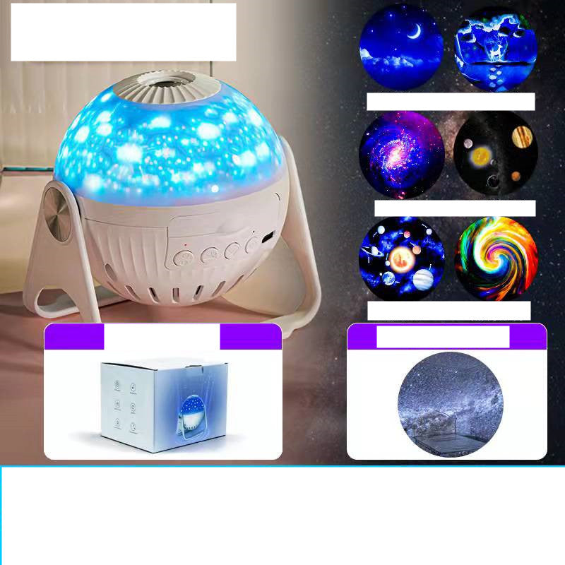 Galaxy star projector night light – view 4